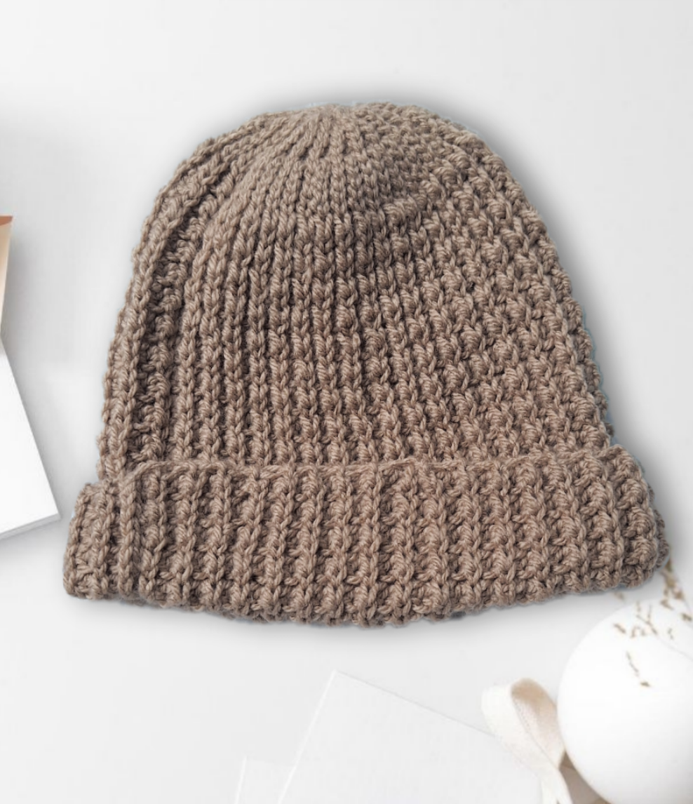 Cappucino Satin Lined Beanie