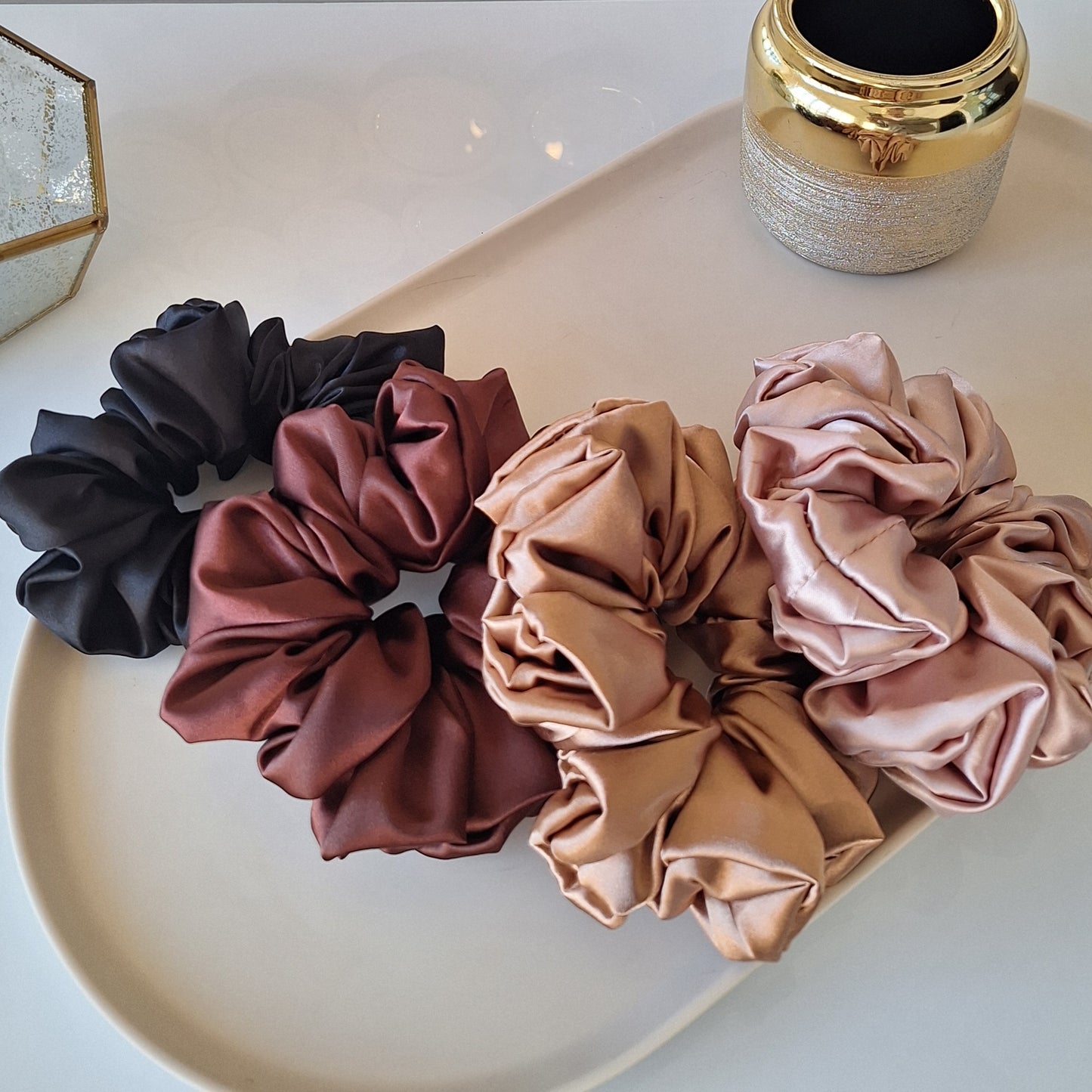 Neutral Scrunchie Bundle