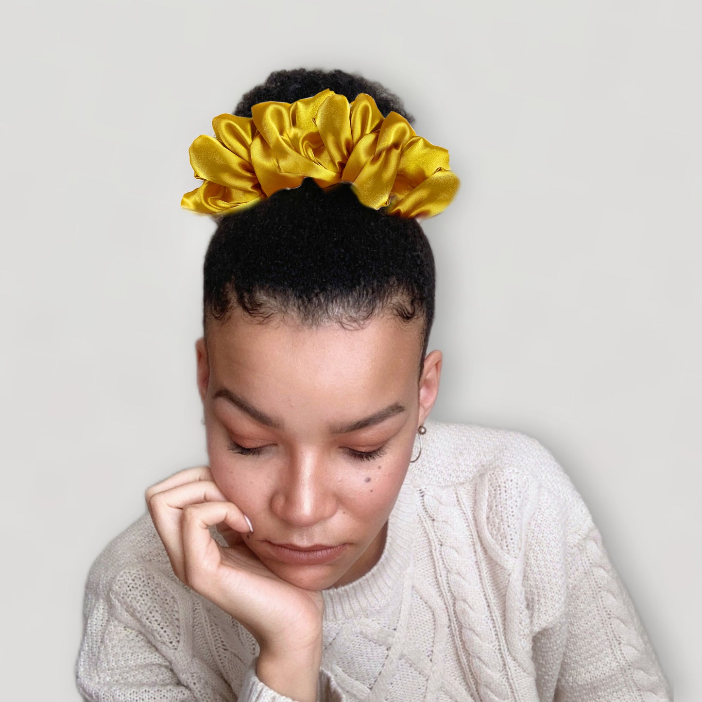 Mega Mustard Scrunchie