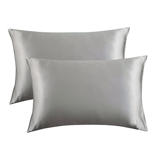 Pillowcase Set in Cool Grey