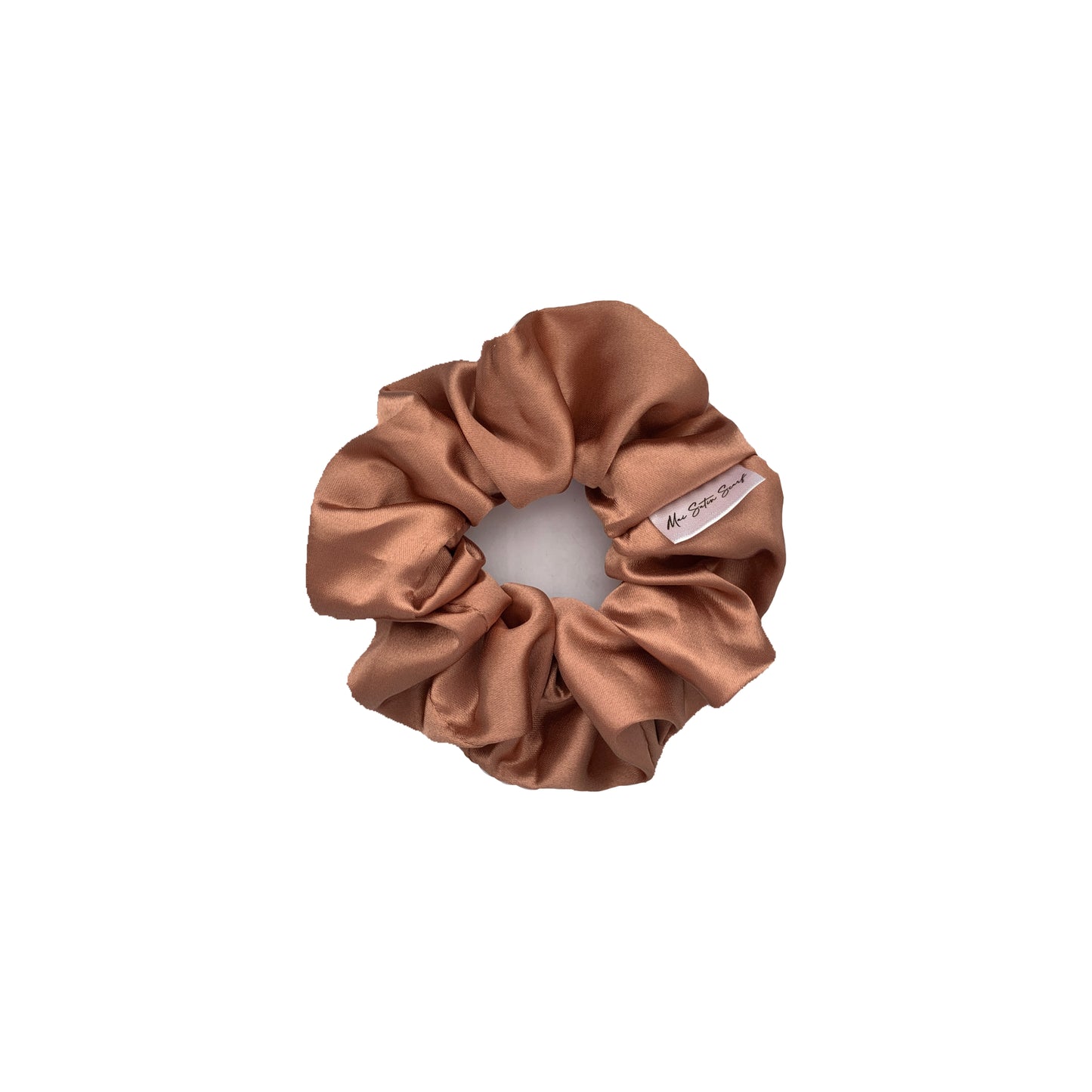 Bronze Standard Satin Scrunchie