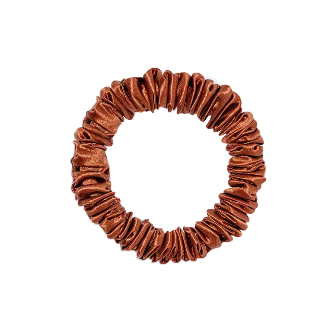 Skinny Copper Scrunchie