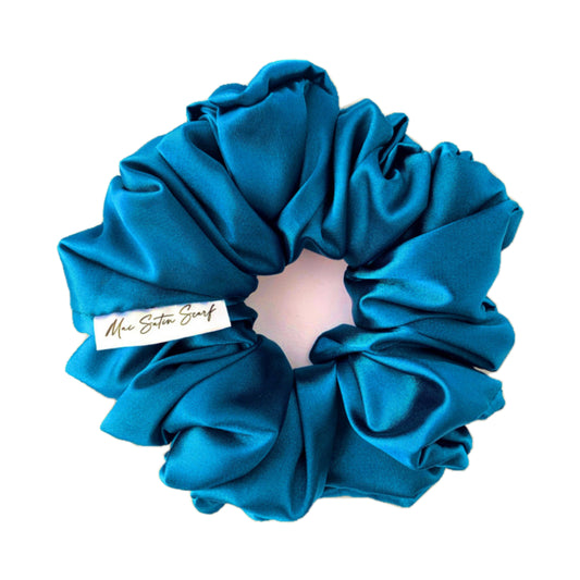 Mega Teal Scrunchie